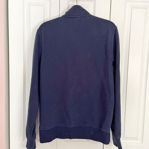 Michael Kors Spell Out Logo Quarter Zip Long Sleeve Fleece Sweatshirt Jacket - Picture 8 of 11